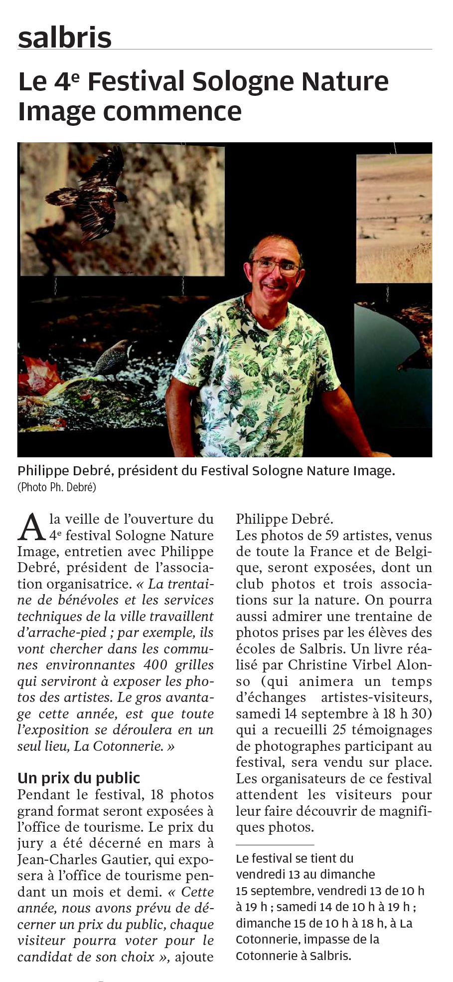 nouvelle républlique 13.09.24